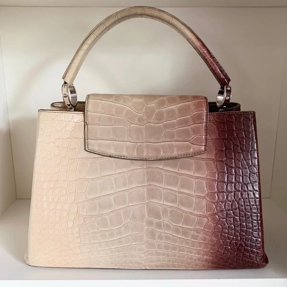 Louis Vuitton Capucines MM Alligator